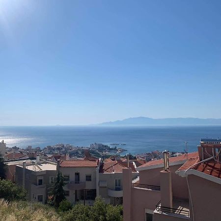 Breathtaking Sea View Apartment Kavála Ngoại thất bức ảnh